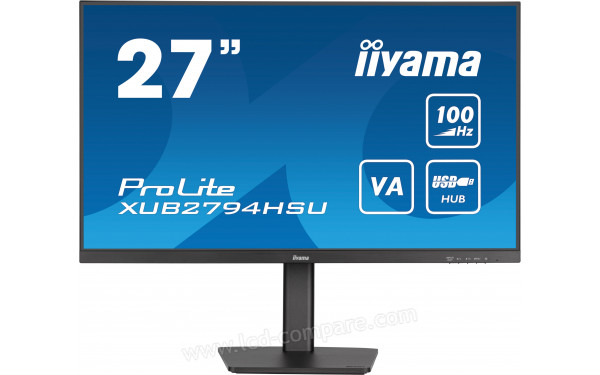 IIYAMA ProLite XUB2794HSU-B6 - Vue de face