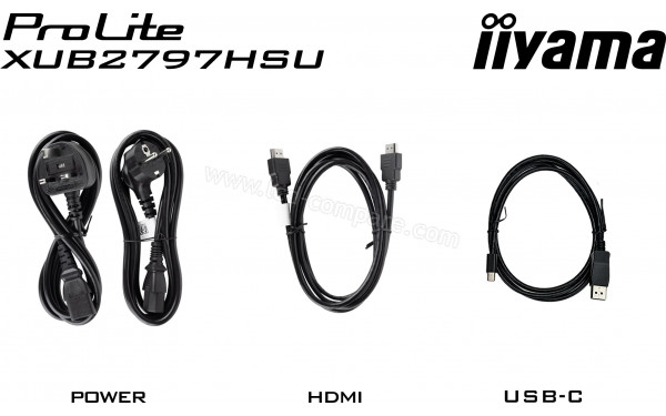 IIYAMA ProLite XUB2797HSU-W2 - Accessoires