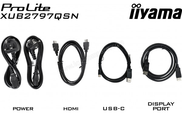 IIYAMA ProLite XUB2797QSN-B1 - Accessoires