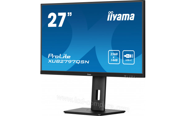 IIYAMA ProLite XUB2797QSN-B1 - Vue 3/4 droite