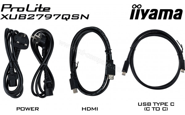 IIYAMA ProLite XUB2797QSN-W1 - Accessoires