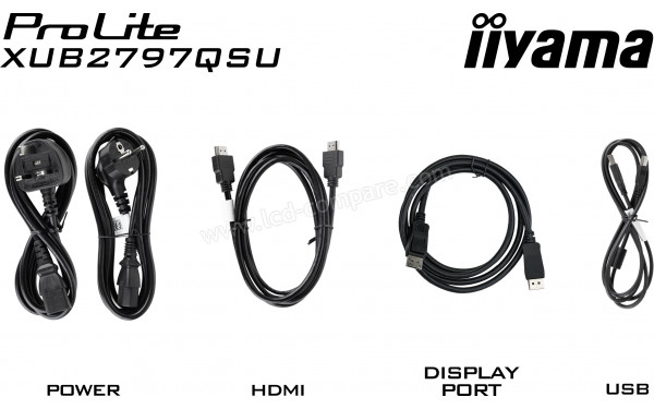 IIYAMA ProLite XUB2797QSU-B1 - Accessoires