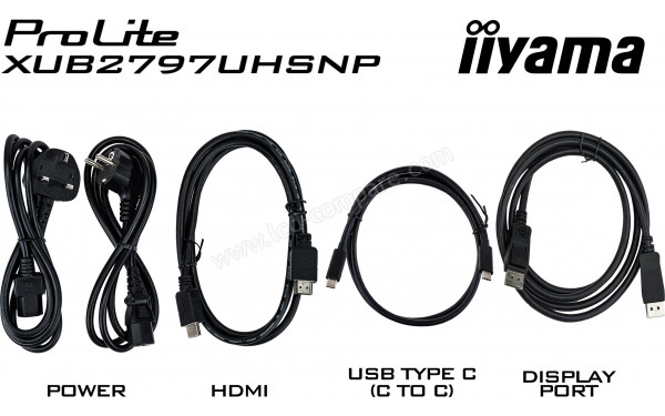IIYAMA ProLite XUB2797UHSNP-B1 - Accessoires