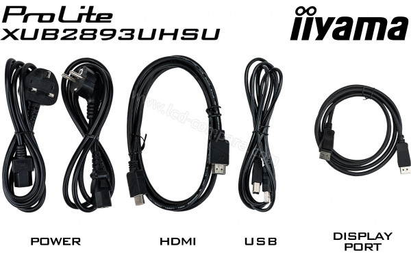 IIYAMA ProLite XUB2893UHSU-B1 - Accessoires