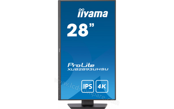IIYAMA ProLite XUB2893UHSU-B5 - Vue de face en mode portrait