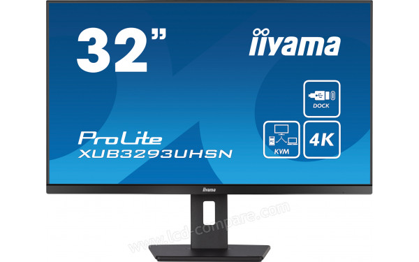 IIYAMA ProLite XUB3293UHSN-B5 - Vue de face