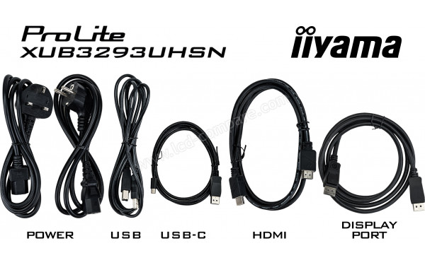 IIYAMA ProLite XUB3293UHSN-B5 - Accessoires