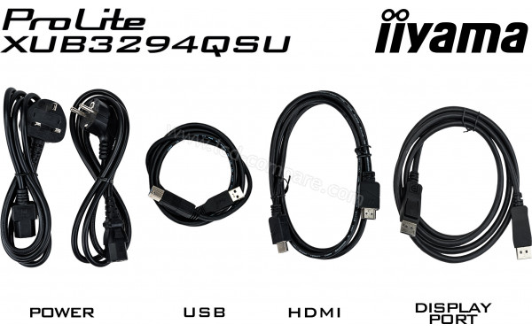 IIYAMA ProLite XUB3294QSU-B1 - Accessoires