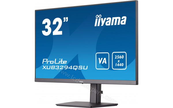 IIYAMA ProLite XUB3294QSU-B1 - Vue 3/4 droite