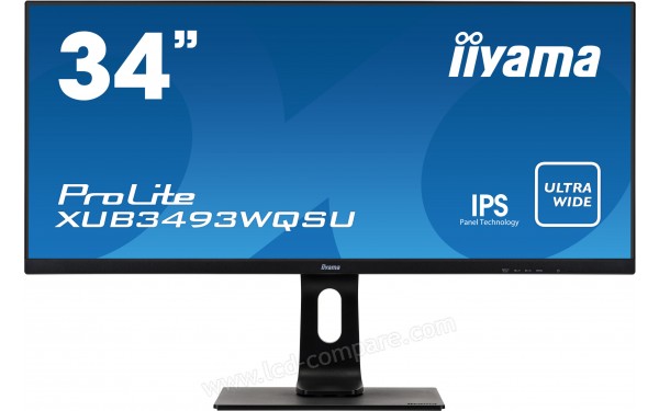 IIYAMA ProLite XUB3493WQSU-B1 - Vue de face