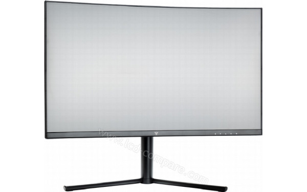 ITEK GGC 27 QHD 1ms Noir - Vue 3/4 gauche