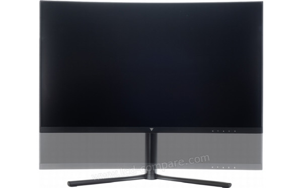 ITEK GGC 27 QHD 1ms Noir - Vue de face r&eacute;glage hauteur