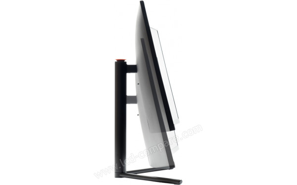 ITEK Taurus GGC 27 FHD 3ms - Illustration de la hauteur ajustable (vue de profil)