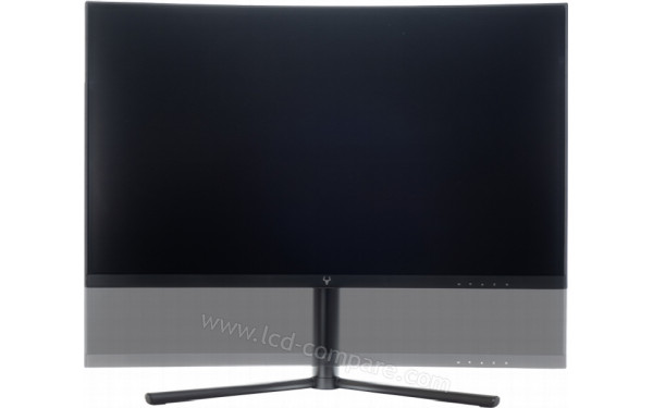 ITEK Taurus GGC 27 FHD 3ms - Illustration de la hauteur ajustable (vue de face)