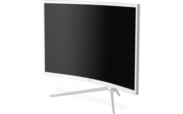 ITEK GGC 27 QHD 1ms Blanc - Vue 3/4 droite