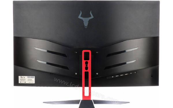 ITEK Taurus Resolux 32 Curved - Vue de l'arri&egrave;re