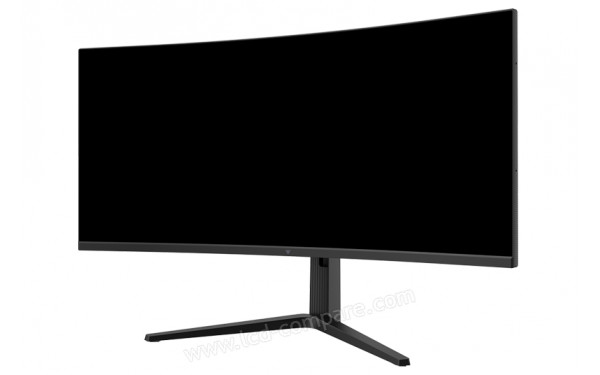 ITEK GGC 34 WQHD VA - Vue 3/4 droite