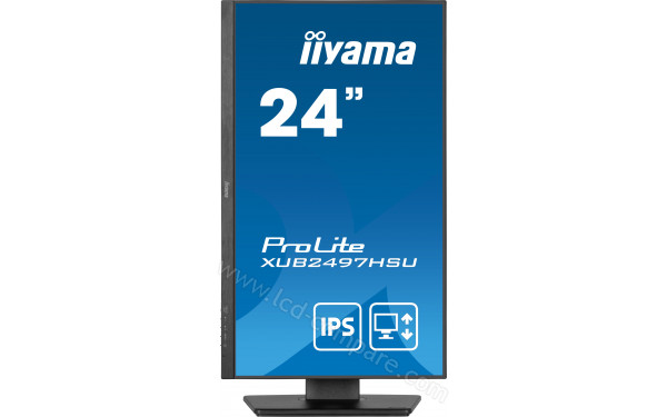 IIYAMA ProLite XUB2497HSU-B2 - Vue de face en mode portrait
