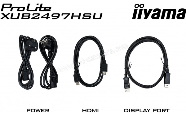 IIYAMA ProLite XUB2497HSU-B2 - Accessoires