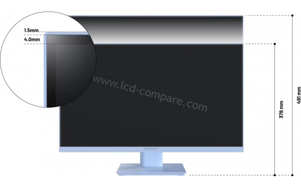 JAPANNEXT JN-I238FHD120F-HSP-BB - Multi-vues