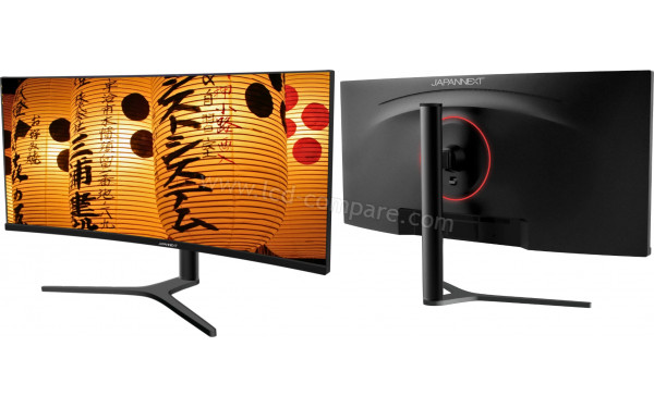 JAPANNEXT JN-IPS340UWQHD60C-C65W-HS - Multi-vues