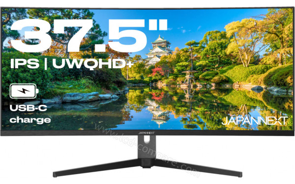 JAPANNEXT JN-IPSC375UWQHDPR-H-C65W - Vue de face