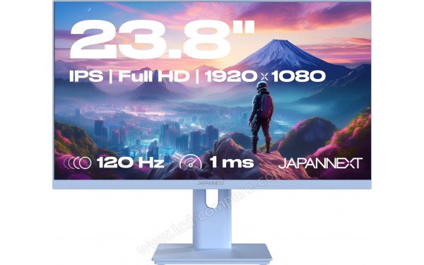JAPANNEXT JN-IPS238G120F-HSP-BB - Vue de face