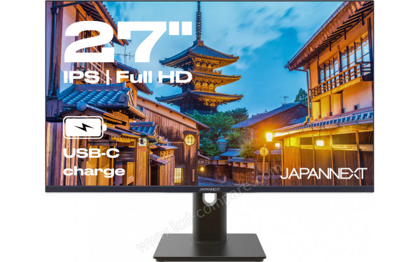 JAPANNEXT JN-IPS27FHDR-C65W-HSP - Vue de face