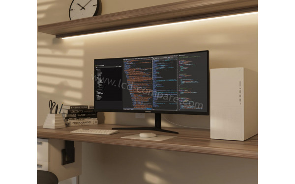 JAPANNEXT JN-IPSC3752UWQHDPR-H-C65W - Mise en situation