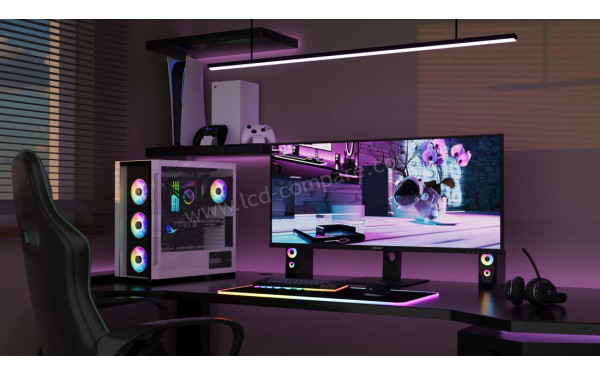 JAPANNEXT JN-IPS401UWQHD144-C90W - Mise en situation