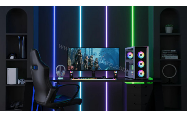 JAPANNEXT JN-IPS401UWQHD144-C90W - Mise en situation