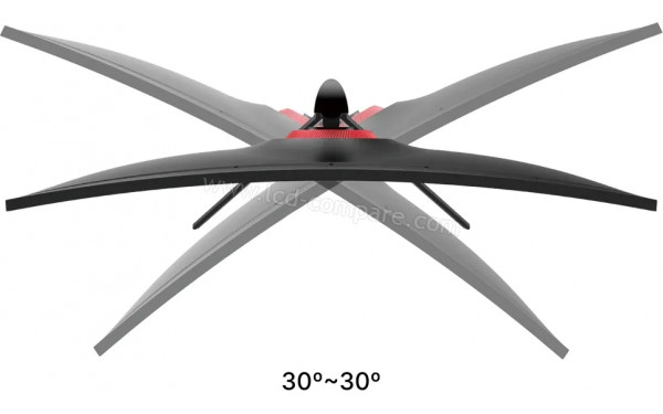 JAPANNEXT JN-5X40 - Vue du dessus
