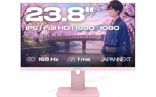 JAPANNEXT JN-I238F165-HSP-PK - Vue de face