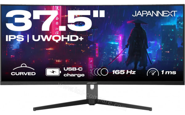 JAPANNEXT JN-i375C144UQR-H - Vue de face