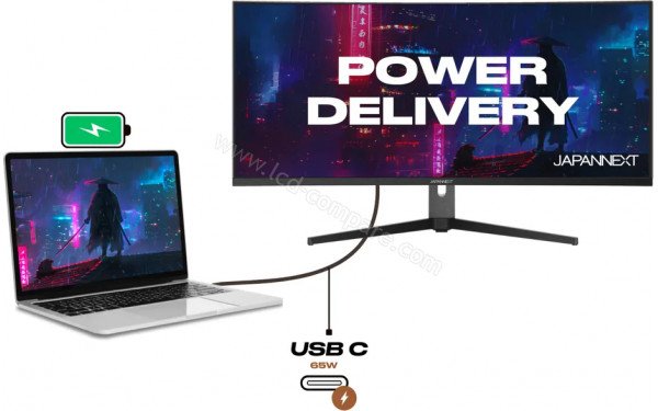 JAPANNEXT JN-i375C144UQR-H - USB-C