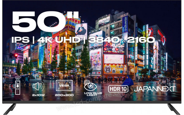 JAPANNEXT JN-i50U - Vue de face