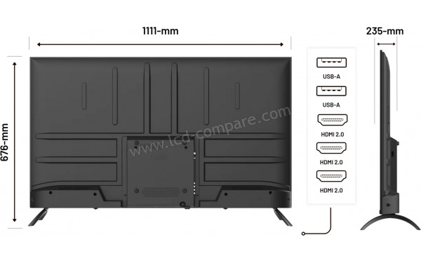 JAPANNEXT JN-i50U - Multi-vues
