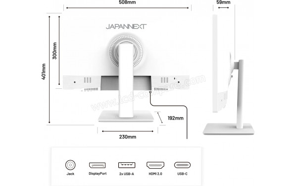 JAPANNEXT JN-IPS2152FHDR-T - Multi-vues
