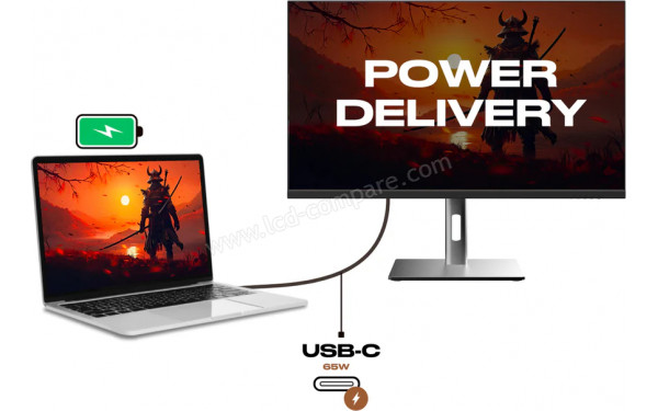 JAPANNEXT JN-IPS24X500FR-H-C6 - Mise en situation