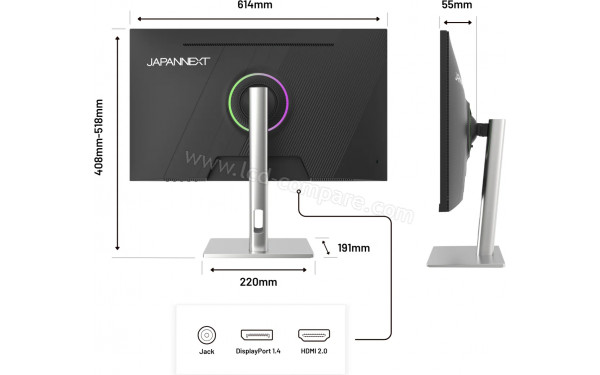 JAPANNEXT JN-IPS27G300Q-HSP - Multi-vues