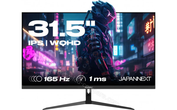 JAPANNEXT JN-IPS3150WQHDR165 - Vue de face