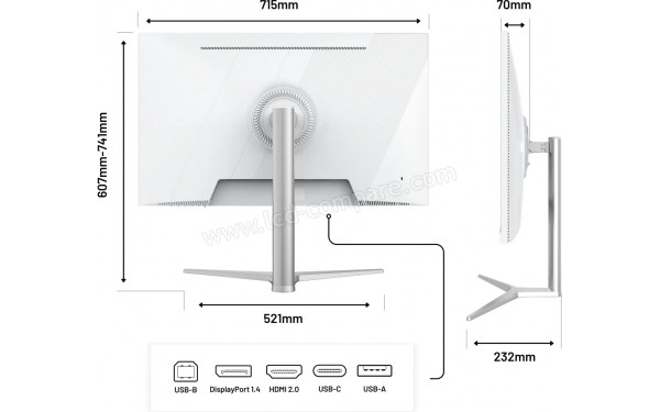 JAPANNEXT JN-IPS326K-HSPC9 - Multi-vues