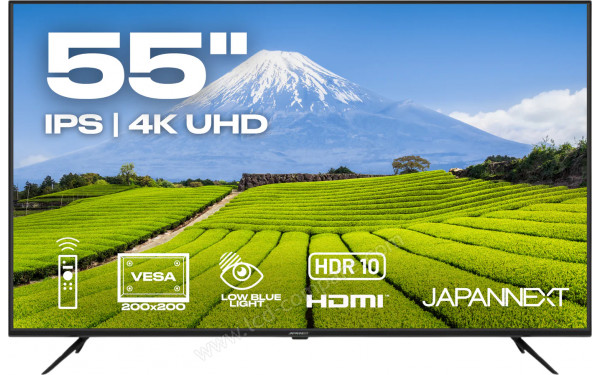 JAPANNEXT JN-IPS5503TUHDR - Vue de face