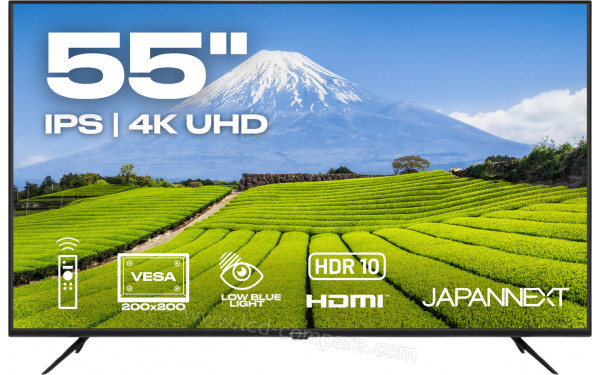 JAPANNEXT JN-IPS550UHD60F - Vue de face