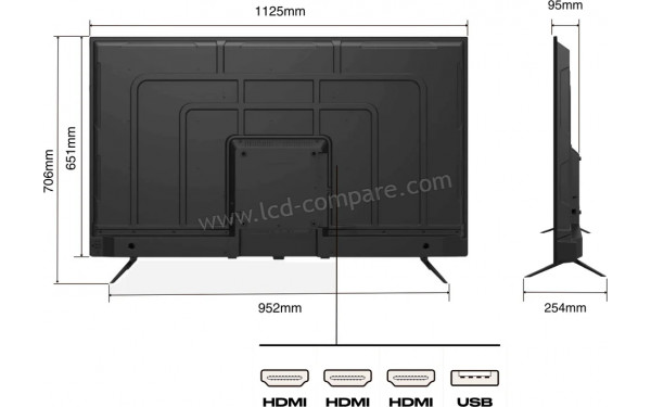 JAPANNEXT JN-VT5001UHDR - Multi-vues