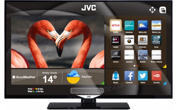 JVC LT-40V55LU - Vue de face