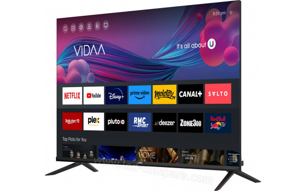 JVC LT-43FV130 - Vue 3/4 droite