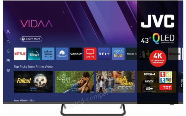 JVC LT-43FV850 - Vue de face