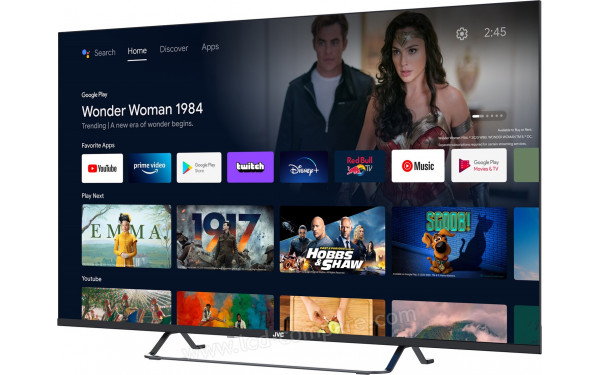 JVC LT-50FA120 - Vue 3/4 droite