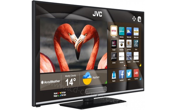 JVC LT-50V54JF - Vue 3/4 gauche